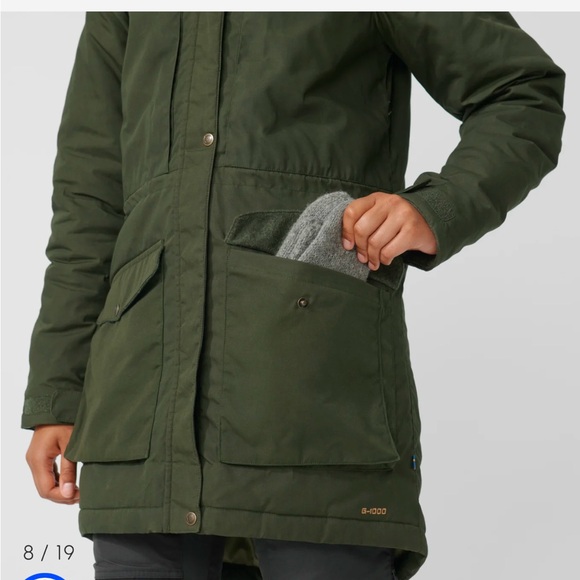 FJALLRAVEN G-1000 SINGI WOOL PADDED PARKA - Picture 12 of 16